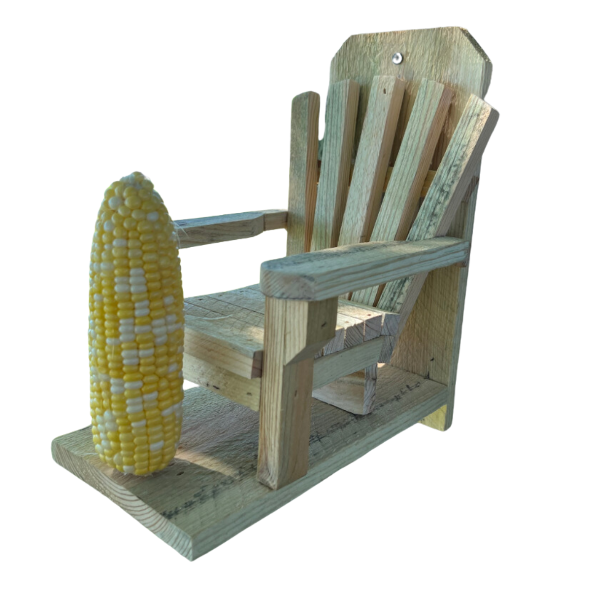 Handcrafted Adirondack Chair Squirrel Feeder