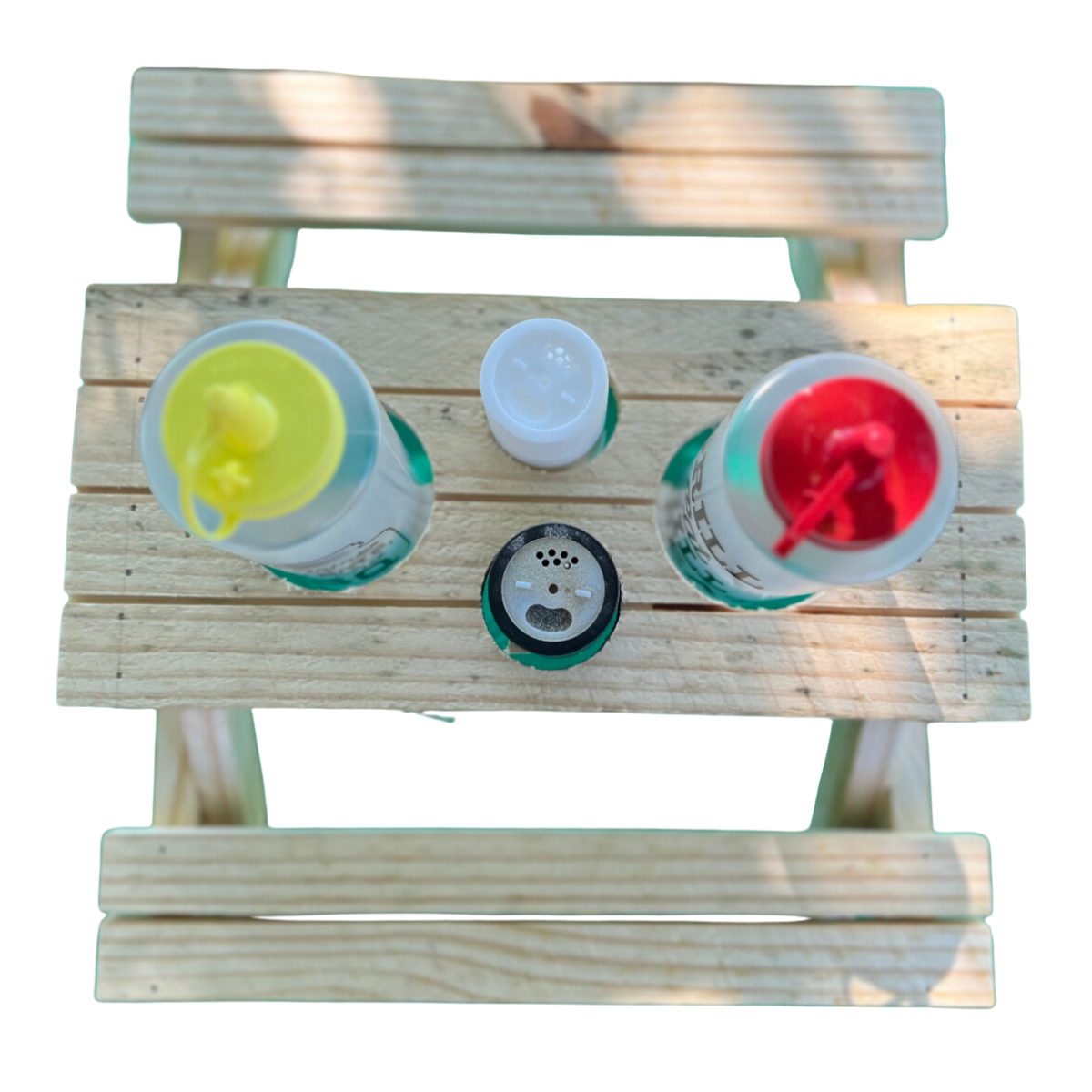 Condiment Organizer - Picnic Table Design