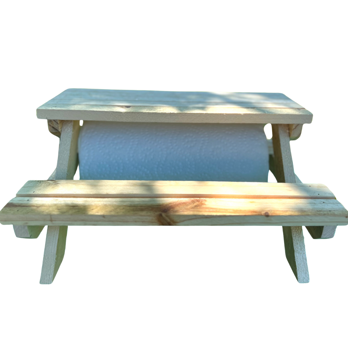 Paper Towel Holder - Picnic Table Design